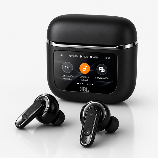 Auriculares  JBL Tour Pro 2 - Escucha todo, Controla todo, Sin sacar tu celular.