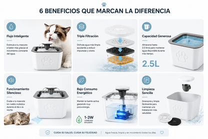 HydraPet - Tu mascota merece agua fresca y limpia en cada momento del día