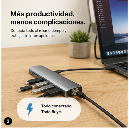HubPro 8 - Todo conectado. Todo listo. Todo en un solo lugar.