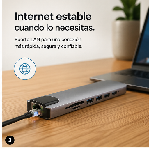 HubPro 8 - Todo conectado. Todo listo. Todo en un solo lugar.