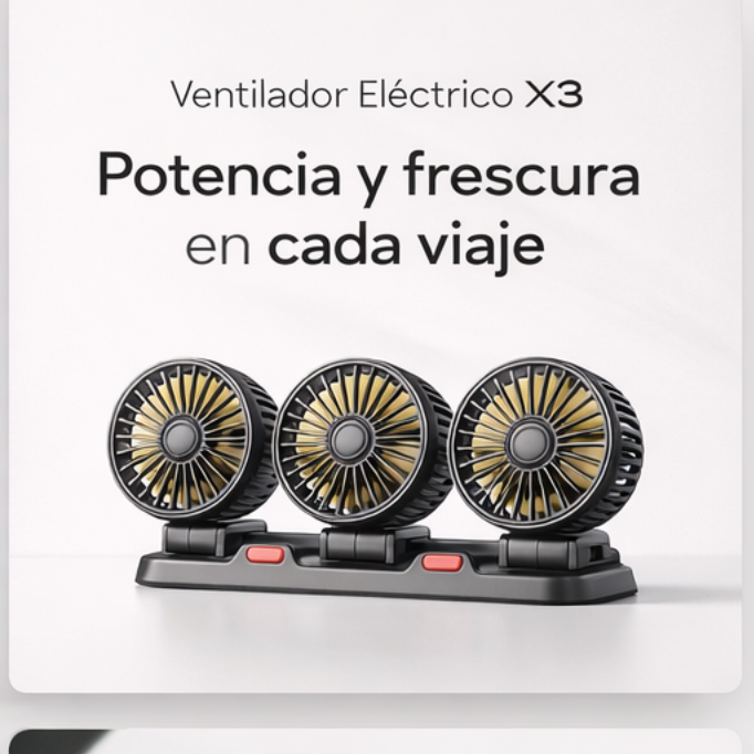 FreshDrive - Dile adiós al calor dentro de tu carro en segundos.