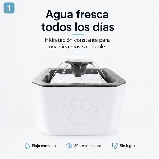 HydraPet - Tu mascota merece agua fresca y limpia en cada momento del día