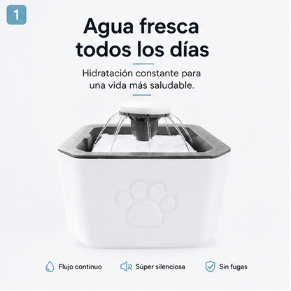 HydraPet - Tu mascota merece agua fresca y limpia en cada momento del día